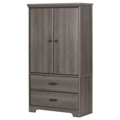 Armoire 2 portes avec tiroirs - South Shore