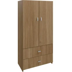 Armoire avec 2 grands tiroirs