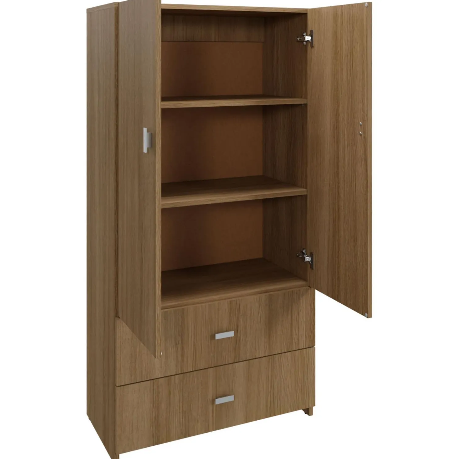 Armoire avec 2 grands tiroirs