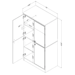 Armoire de rangement - South Shore