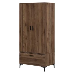 Armoire penderie avec portes et tiroir - South Shore