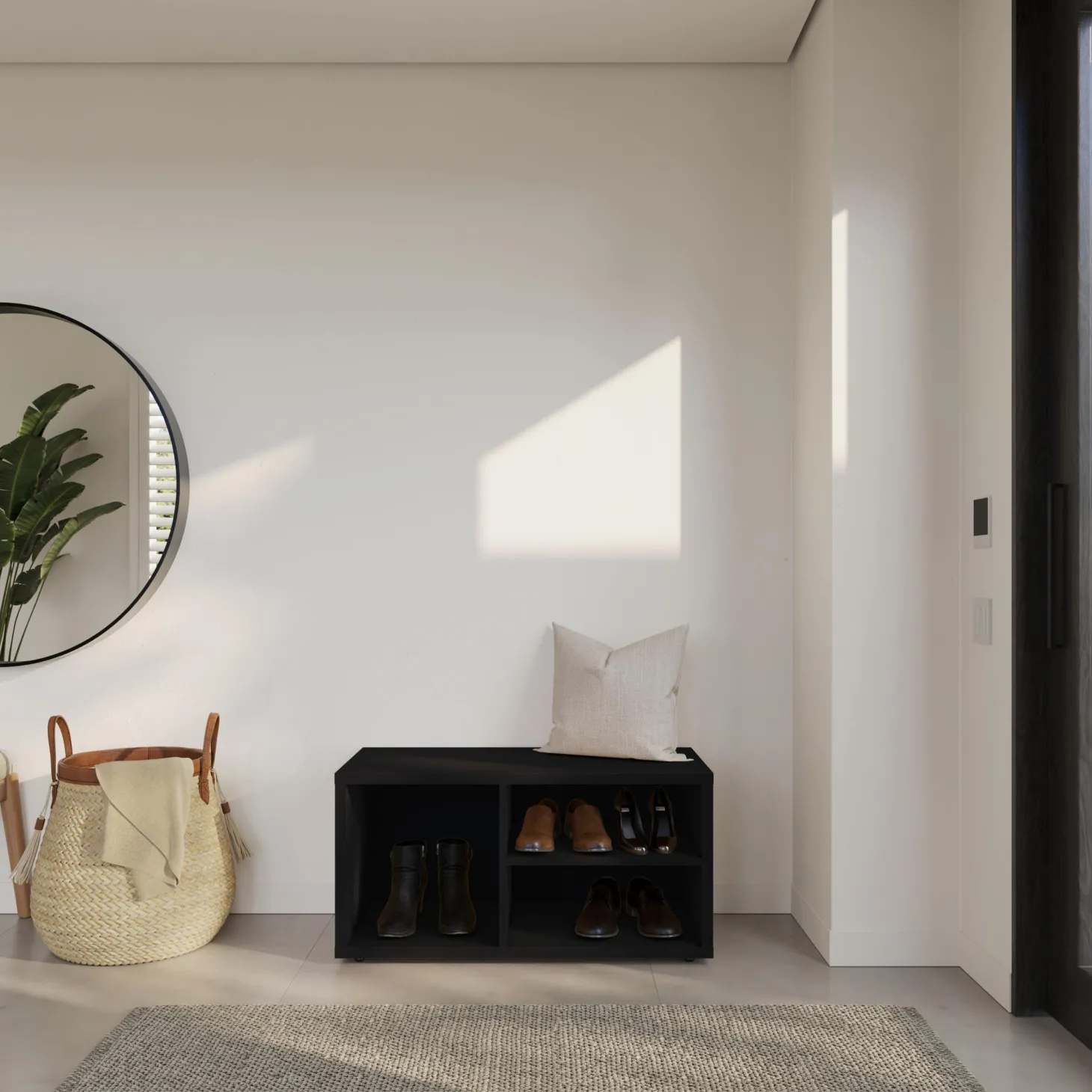 Banc de rangement pour chaussures - Nexera