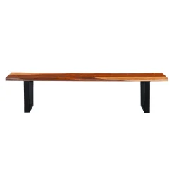 Banc en bois massif