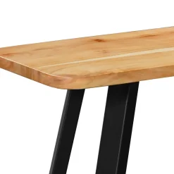 Banc en bois massif