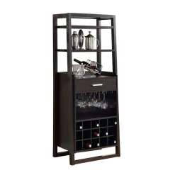 Bar maison - 60"H, espresso style echelle - Monarch