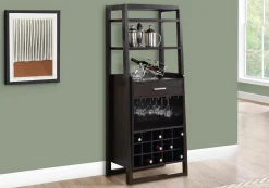 Bar maison - 60"H, espresso style echelle - Monarch