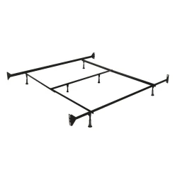 Base de lit queen/king en métal (60"/78")