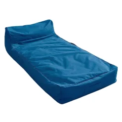 Bean bag flottant pour la piscine - bleu