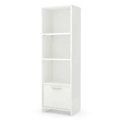Bibliothèque 3 tablettes avec porte - South Shore