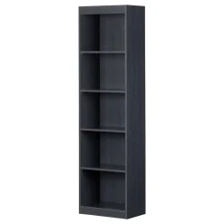 Bibliothèque étroite 5 tablettes - South Shore