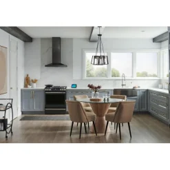 BROAN Hotte cheminée Cheminée Inox noir 30