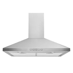 BROAN Hotte cheminée pyramidale Cheminée Acier inoxydable 30" , 450 PI3/MIN-BWP1304SS