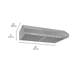 BROAN Hotte Standard Acier inoxydable 36