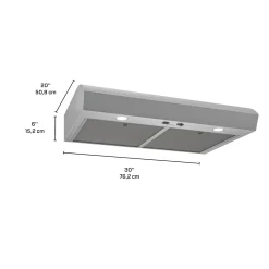 BROAN Hotte Standard Acier inoxydable 30