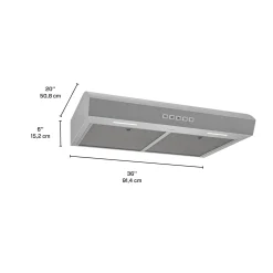 BROAN Hotte Standard Acier inoxydable 36