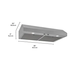 BROAN Hotte Standard Acier inoxydable 36
