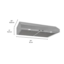 BROAN Hotte Standard Acier inoxydable 24