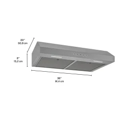 BROAN Hotte Standard Acier inoxydable 36