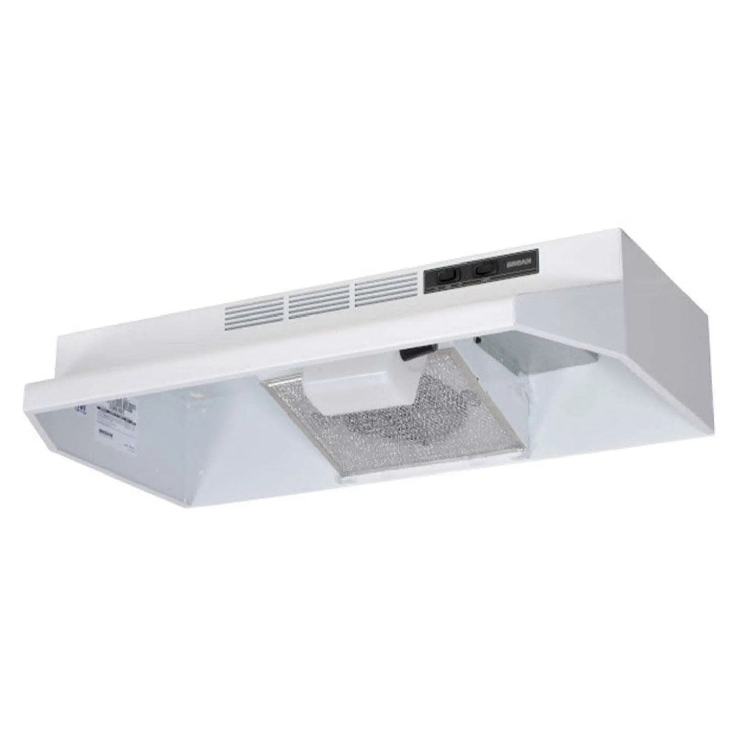 BROAN Hotte Standard Blanc 24" , 210 PI3/MIN-BU224WH