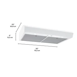 BROAN Hotte Standard Blanc 30