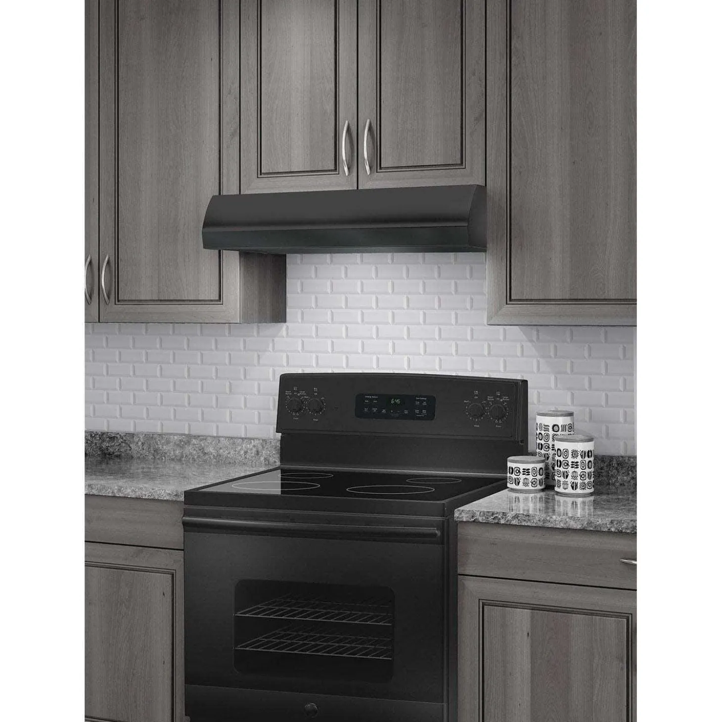 BROAN Hotte Standard Noir 30" , 270 PI3/MIN-BXT130BLC