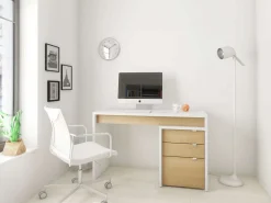 Bureau et filière 3 tiroirs - Nexera