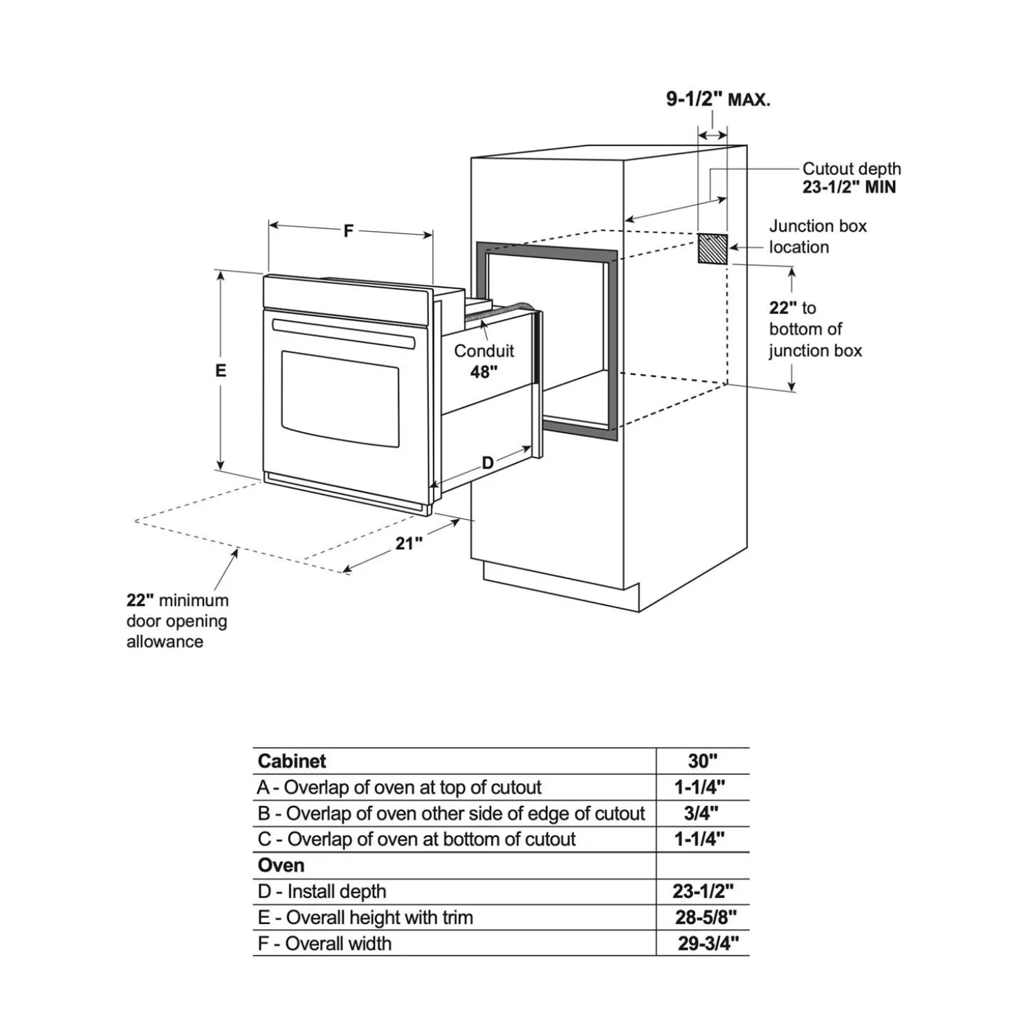 CAFE Four encastré Acier inoxydable30"Électrique - CTS90DP2NS1