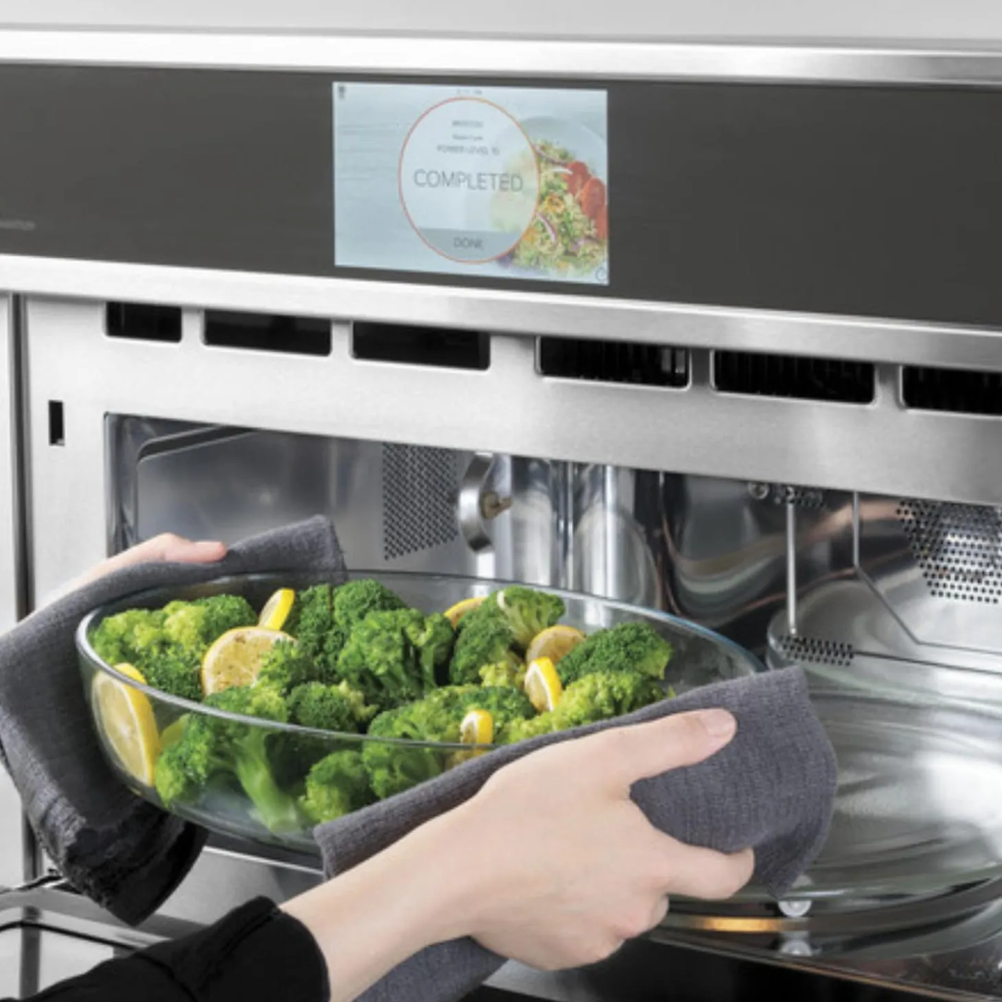 CAFE Four encastré avec cuisson rapide personnalisé Inox30" - CSB913P2VS1