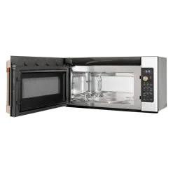 CAFE Micro-ondes/hotte 1,7 pi3, Blanc, 30", 300