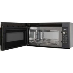 CAFE Micro-ondes/hotte, Noir, 30", 300