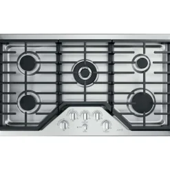 CAFE Plaque de cuisson Gaz Acier inoxydable 36" Acier inoxydable - CGP95362MS1