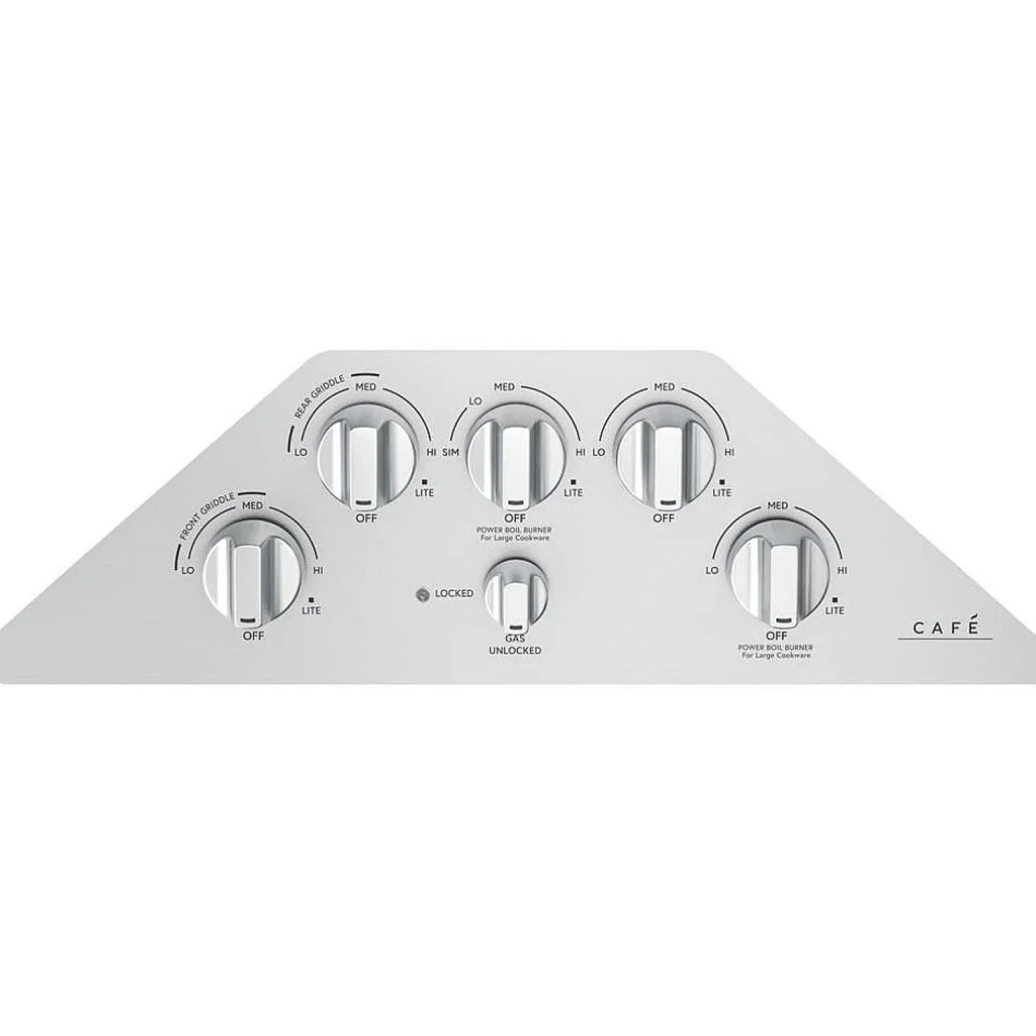 CAFE Plaque de cuisson Gaz Acier inoxydable 36" Acier inoxydable - CGP95362MS1