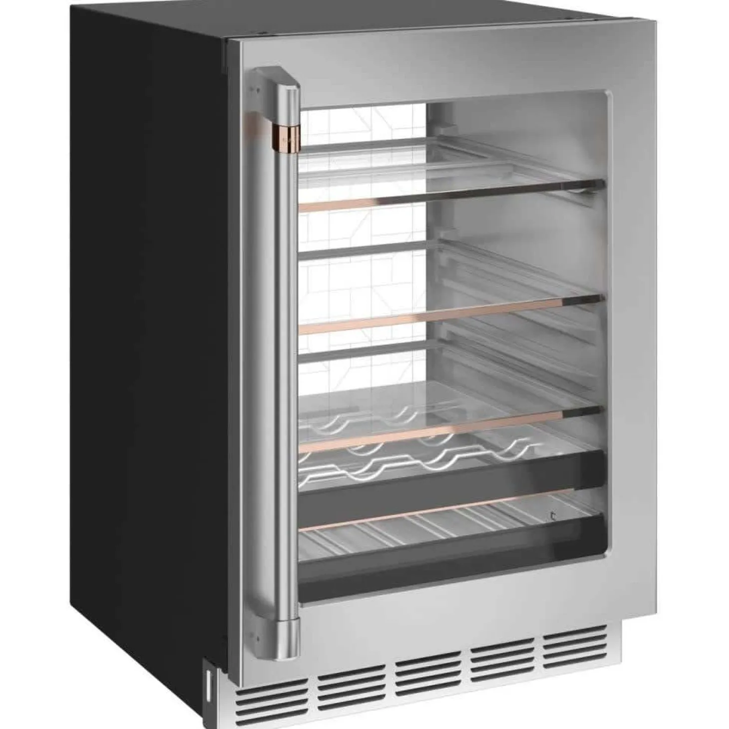 CAFE Refroidiseur à boisson Acier inoxydable 24" - CCP06BP2PS1