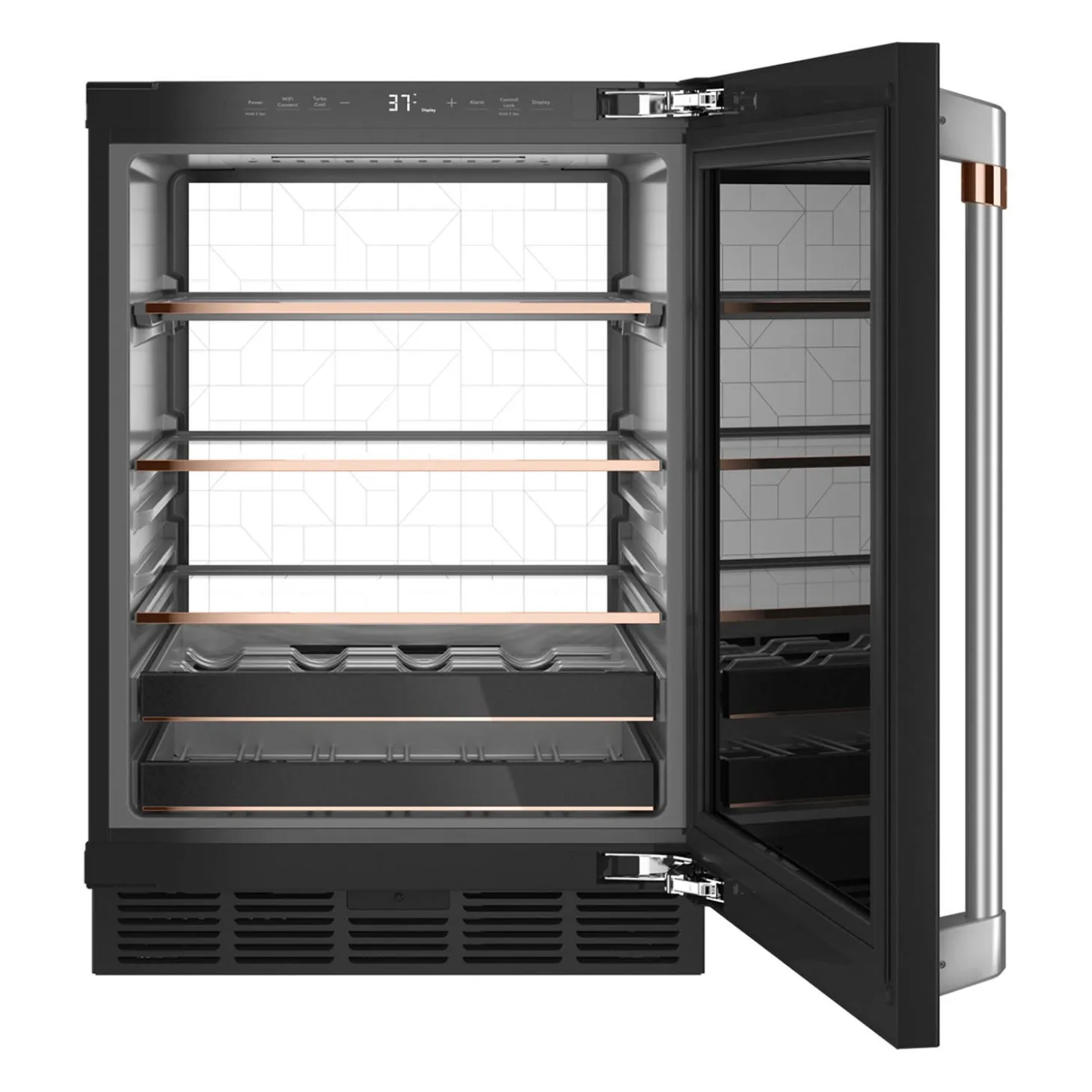 CAFE Refroidiseur à boisson Noir 23.75" - CCP06BP3PD1