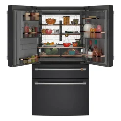 CAFE Réfrigerateur 22,3 pi3 36 po Noir Portes françaises - CXE22DP3PD1