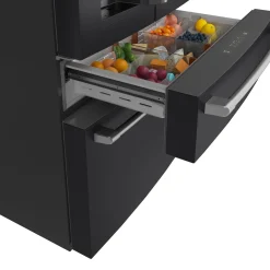CAFE Réfrigerateur 22,3 pi3 36 po Noir Portes françaises - CXE22DP3PD1
