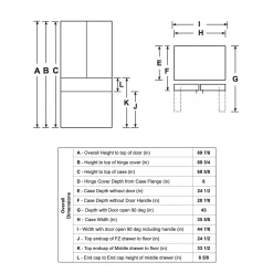 CAFE Réfrigerateur 22,3 pi3 36 po Noir Portes françaises - CXE22DP3PD1