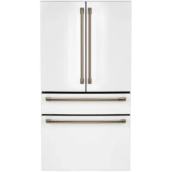 CAFE Réfrigerateur 23,2 pi3 36 po Blanc Portes françaises - CJE23DP4WW2
