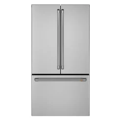 CAFE Réfrigérateur 23,1 pi3 36 po Acier inoxydable Congélateur en bas, Portes françaises - CWE23SP2MS1