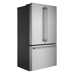 CAFE Réfrigérateur 23,1 pi3 36 po Acier inoxydable Congélateur en bas, Portes françaises - CWE23SP2MS1