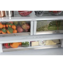 CAFE Réfrigérateur 23,1 pi3 36 po Acier inoxydable Congélateur en bas, Portes françaises - CWE23SP2MS1