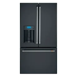 CAFE Réfrigérateur 22,1 pi3 36 po Noir Congélateur en bas, Portes françaises - CYE22TP3MD1