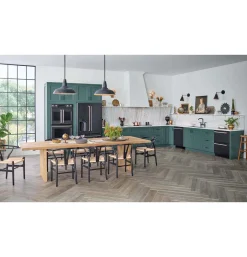 CAFE Réfrigérateur 22,1 pi3 36 po Noir Congélateur en bas, Portes françaises - CYE22TP3MD1