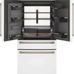 CAFE Réfrigérateur 22,3 pi3 36 po Acier inoxydable Portes françaises - CXE22DP4PW2