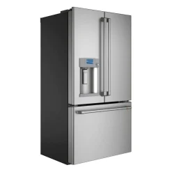 CAFE Réfrigérateur 22,1 pi3 36 po Acier inoxydable Congélateur en bas, Portes françaises - CYE22TP2MS1