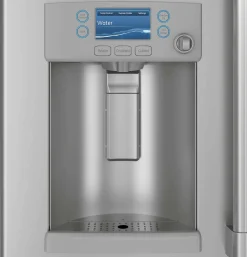 CAFE Réfrigérateur 22,1 pi3 36 po Acier inoxydable Congélateur en bas, Portes françaises - CYE22TP2MS1