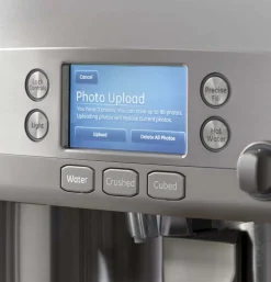 CAFE Réfrigérateur 22,1 pi3 36 po Acier inoxydable Congélateur en bas, Portes françaises - CYE22TP2MS1