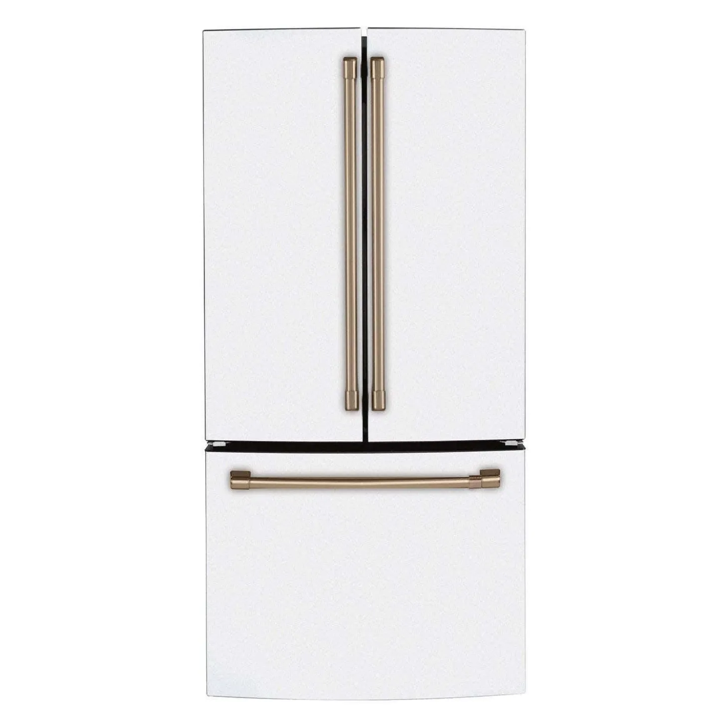 CAFE Réfrigérateur 18,6 pi3 33 po Blanc Congélateur en bas, Portes françaises - CWE19SP4NW2