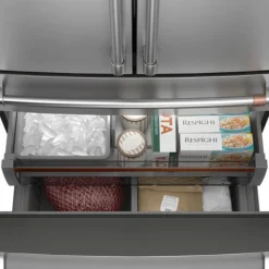 CAFE Réfrigérateur 23,2 pi3 36 po Inox Portes françaises - CJE23DP2WS1