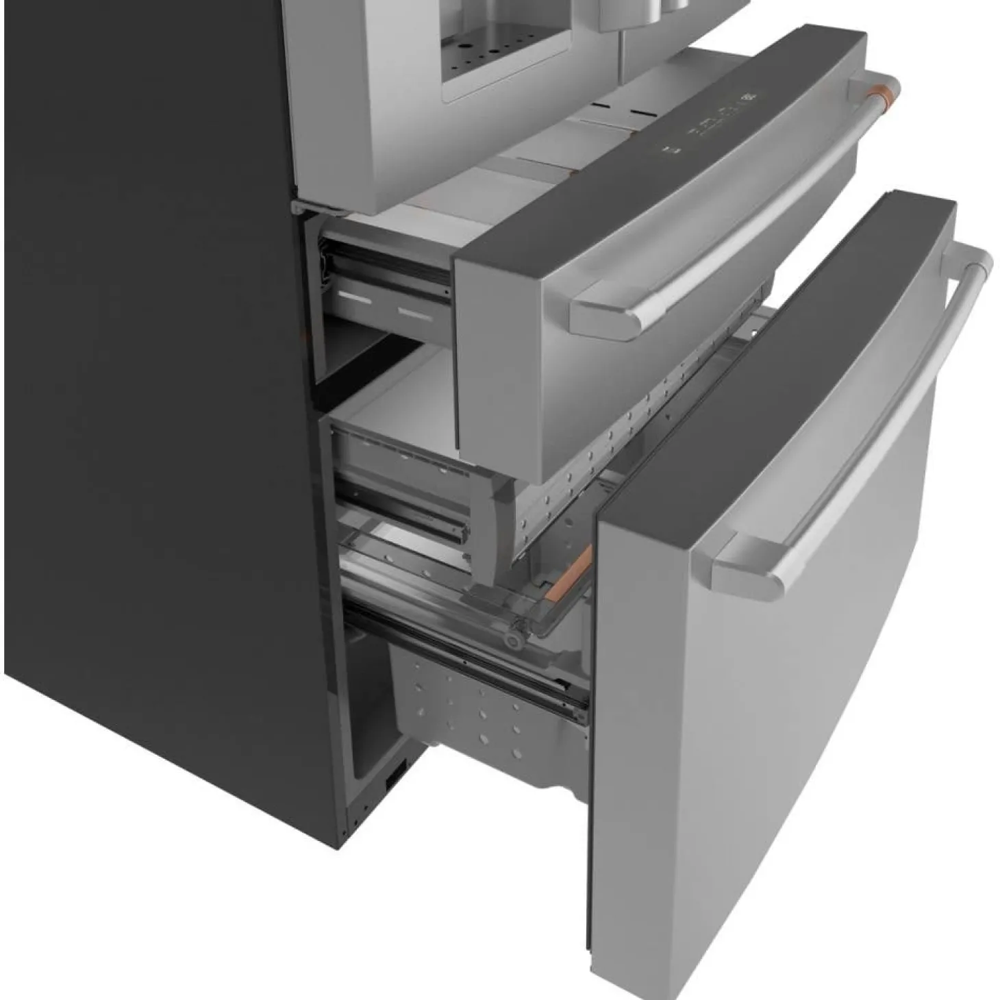 CAFE Réfrigérateur 22,3 pi3 36 po Acier inoxydable Portes françaises - CXE22DP2PS1